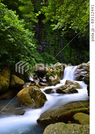 スッカン沢、那須塩原、栃木 スッカン沢、那須塩原、栃木 69112441