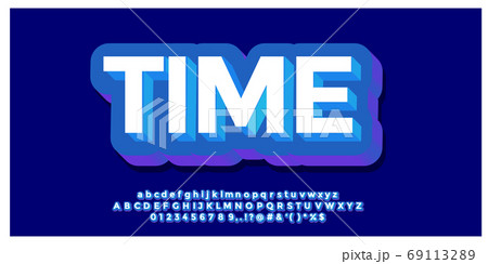 dark blue and white 3d font styles design templates dark blue and white 3d font styles design templates 69113289
