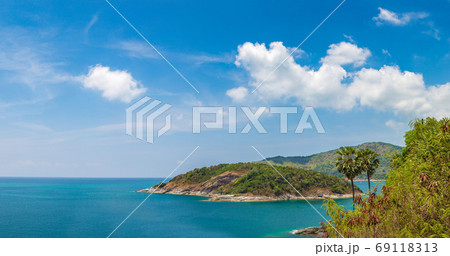 Panoramic view of  Phuket 69118313