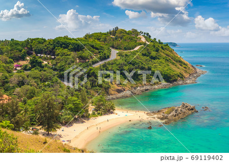 Panoramic view of  Phuket 69119402