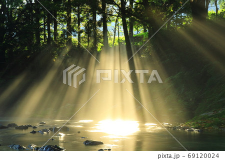 岩手県住田町 夏の渓流 岩手県住田町 夏の渓流 69120024