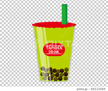 タピオカドリンクのベクターイラスト　 69122084