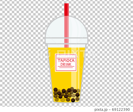 タピオカドリンクのベクターイラスト　 69122390
