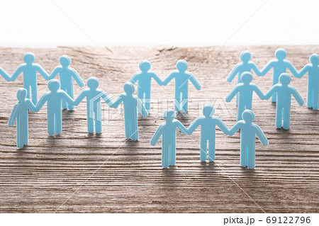 人 協力 パートナー 模型 連合 イメージ 人 協力 パートナー 模型 連合 イメージ 69122796
