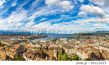 Panoramic view of Geneva 69123035