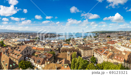 Panoramic view of Geneva Panoramic view of Geneva 69123321