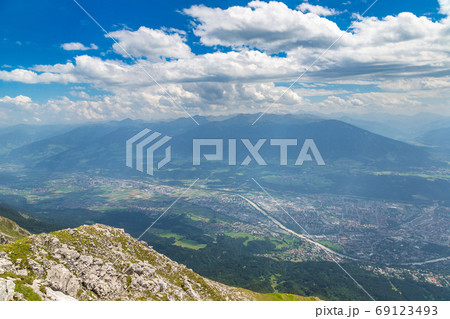 Panoramic view of Innsbruck Panoramic view of Innsbruck 69123493