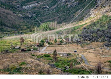 Beautiful landscape around Lamoille Canyon 69125621