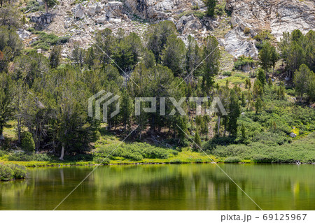 Afternoon view of the beautiful Castle Lake Afternoon view of the beautiful Castle Lake 69125967