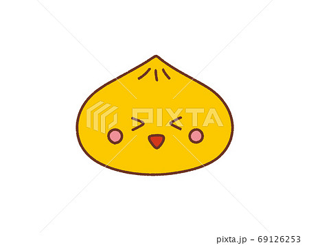 カレーまん キャラのイラスト素材