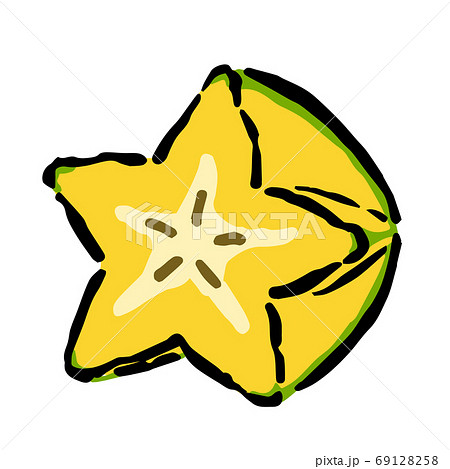 Illustration of Starfruit Illustration of Starfruit 69128258