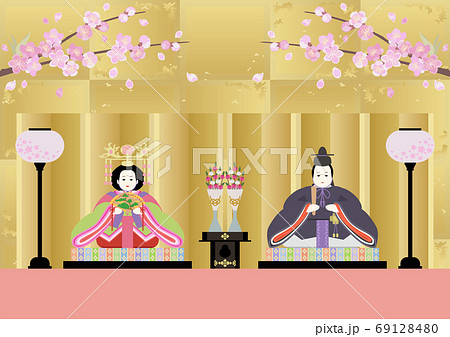 桃の節句-親王飾り/京風 69128480