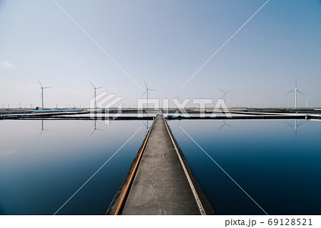 塩田 風景 空 69128521