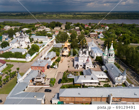 View of Trinity and Annunciation Monasteries in Murom View of Trinity and Annunciation Monasteries in Murom 69129491