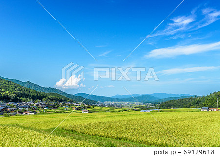 京都府・与謝野の田園風景　秋イメージ 69129618