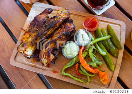 Pecena veprova zebra, czech cuisine 69130213