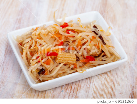 Exotic vegetarian Chinese salad Exotic vegetarian Chinese salad 69131260