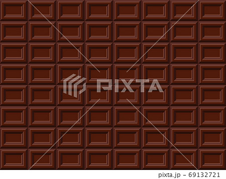 板チョコの壁紙のイラスト素材 69132721 Pixta