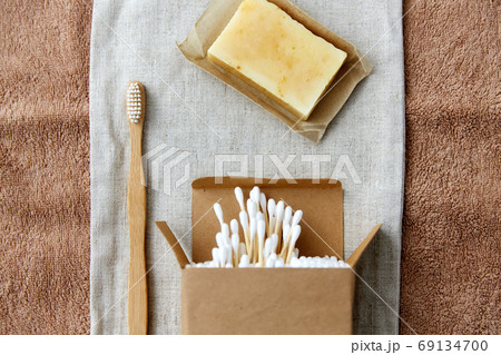 wooden toothbrush, handmade soap cotton swabs wooden toothbrush, handmade soap cotton swabs 69134700