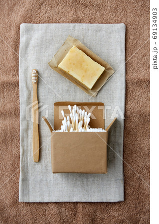 wooden toothbrush, handmade soap cotton swabs wooden toothbrush, handmade soap cotton swabs 69134903