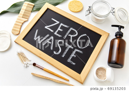 natural cosmetics and chalkboard with zero waste natural cosmetics and chalkboard with zero waste 69135203