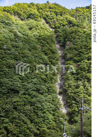 崖崩れ跡(寸又峡) 崖崩れ跡(寸又峡) 69145157