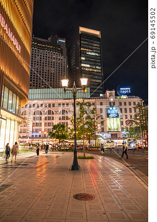 《大阪府》南海なんば駅・ミナミの夜 《大阪府》南海なんば駅・ミナミの夜 69145502
