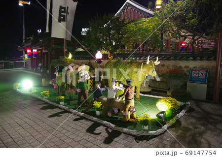 韓国 晋州南江流灯祭 晋州城 韓国 晋州南江流灯祭 晋州城 69147754