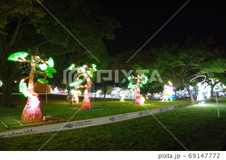 韓国 晋州南江流灯祭 晋州城 韓国 晋州南江流灯祭 晋州城 69147772