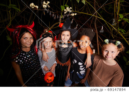 Childish Halloween party Childish Halloween party 69147894