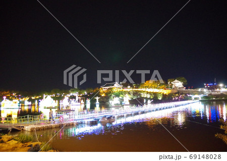 韓国 晋州南江流灯祭 韓国 晋州南江流灯祭 69148028