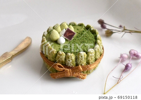 ミニチュアシャルロットケーキ4　粘土細工 69150118