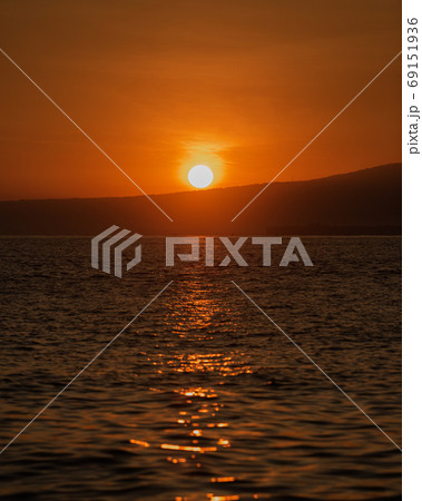 amazing view of the mountain during sunrise amazing view of the mountain during sunrise 69151936