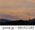 日没後の山と空 69152193