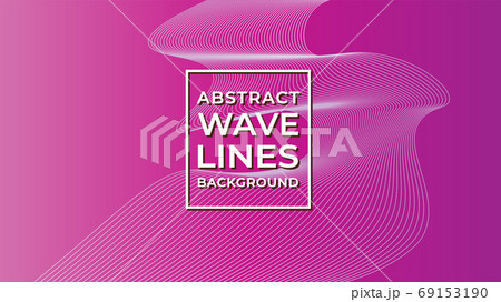 Abstract Wave Line Background Design Vector, Pinky Violet, White Abstract Wave Line Background Design Vector, Pinky Violet, White 69153190
