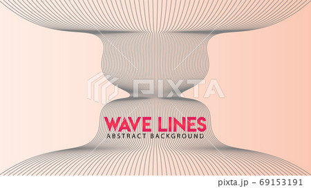 Abstract Wave Line Background Design Vector, Explosion Wave, Rad Abstract Wave Line Background Design Vector, Explosion Wave, Rad 69153191
