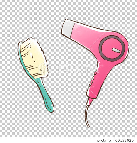 Hair Dryer and Hair Brush 69155029