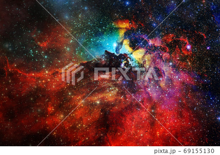 Nebula, cluster of stars in deep space. Elements of this image furnished by NASA Nebula, cluster of stars in deep space. Elements of this image furnished by NASA 69155130