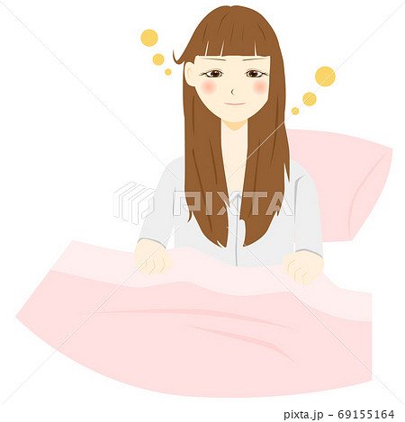 朝 起床 女性 朝 起床 女性 69155164