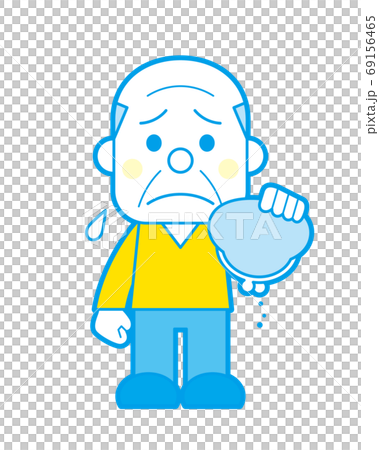 Elderly man depressed with empty wallet Simple Elderly man depressed with empty wallet Simple 69156465