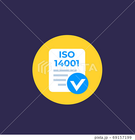 Iso Icon Flat Vectorのイラスト素材