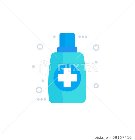 ointment cream, medicine vector icon 69157410