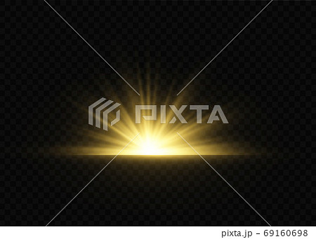 Sun ray light. Sun ray light. 69160698