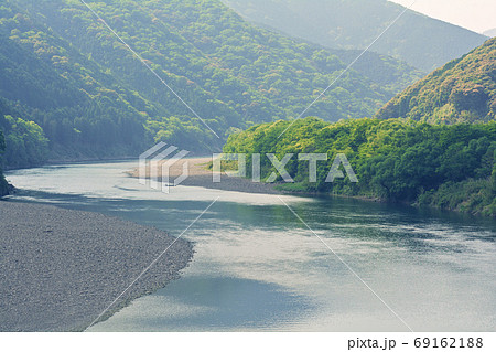 高知・四万十川 69162188