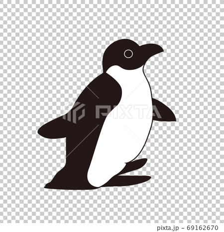 ペンギンのイラストのイラスト素材