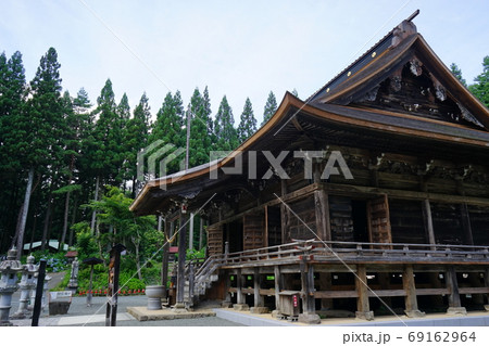 岩手の古刹天台寺 本堂 岩手の古刹天台寺 本堂 69162964