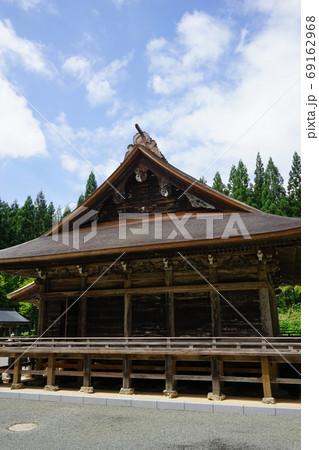 岩手の古刹天台寺 本堂 岩手の古刹天台寺 本堂 69162968