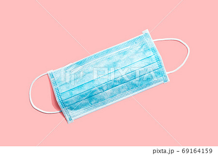 Blue surgical mask 69164159