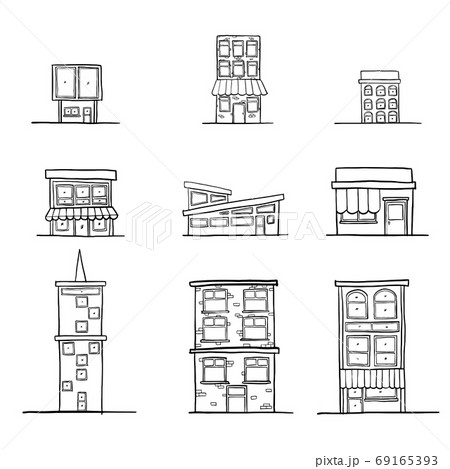 Sketch of small house Stock Photo  Alamy