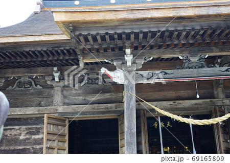 岩手の古刹天台寺 本堂 岩手の古刹天台寺 本堂 69165809